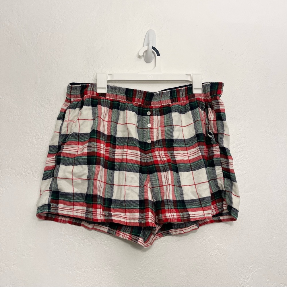 ❤️ Aerie plaid flannel boxer pajama pants